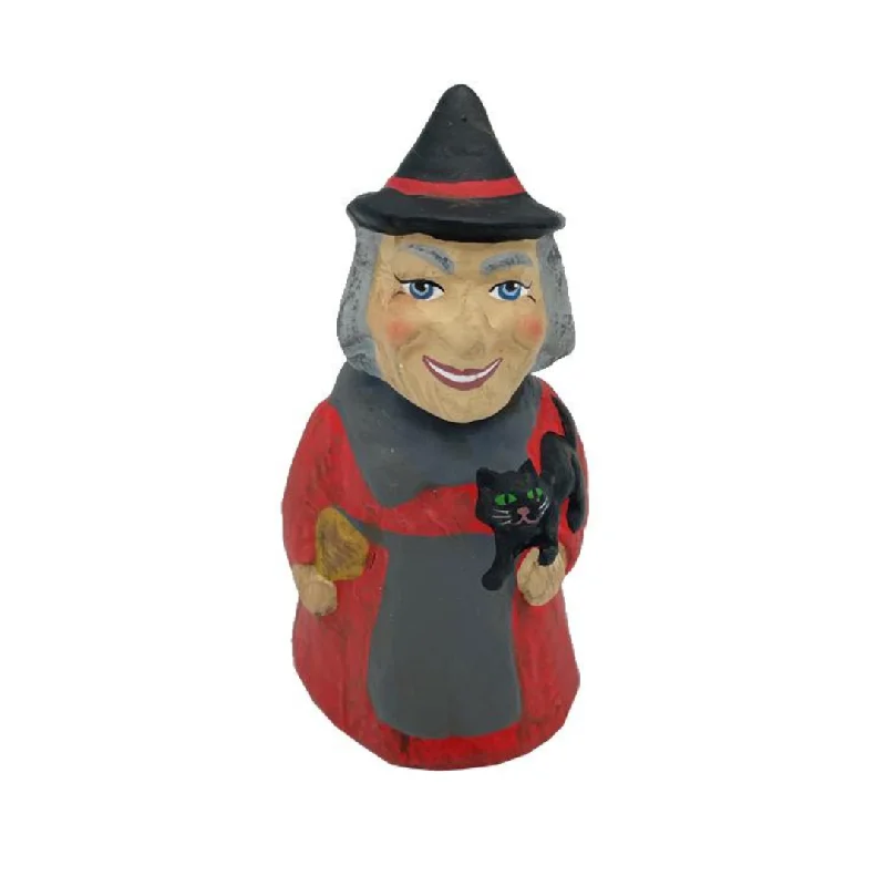 Roly Poly Little Witch Figurine by Ino Schaller