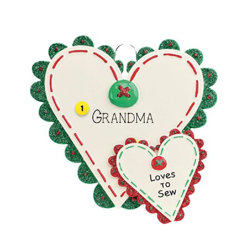 Personalized Sewing Ornament