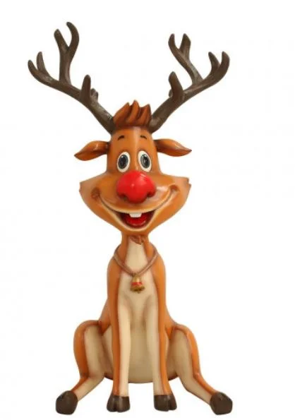 Sitting Reindeer