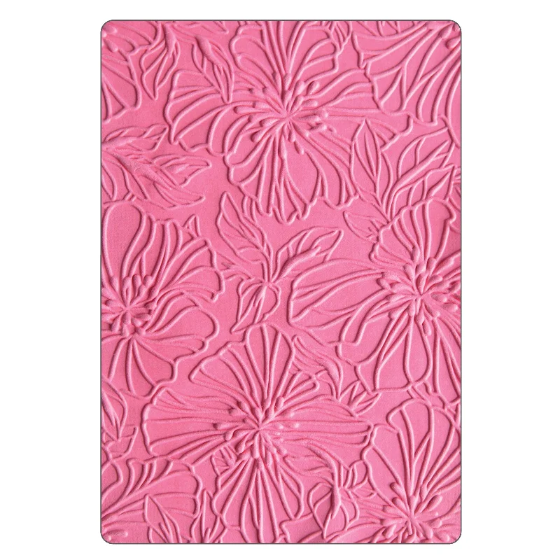 Sizzix 3-D Textured Impressions Embossing Folder - Azaleas