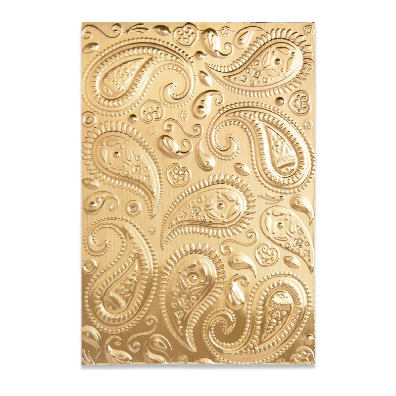 Sizzix 3-D Textured Impressions Embossing Folder - Paisley