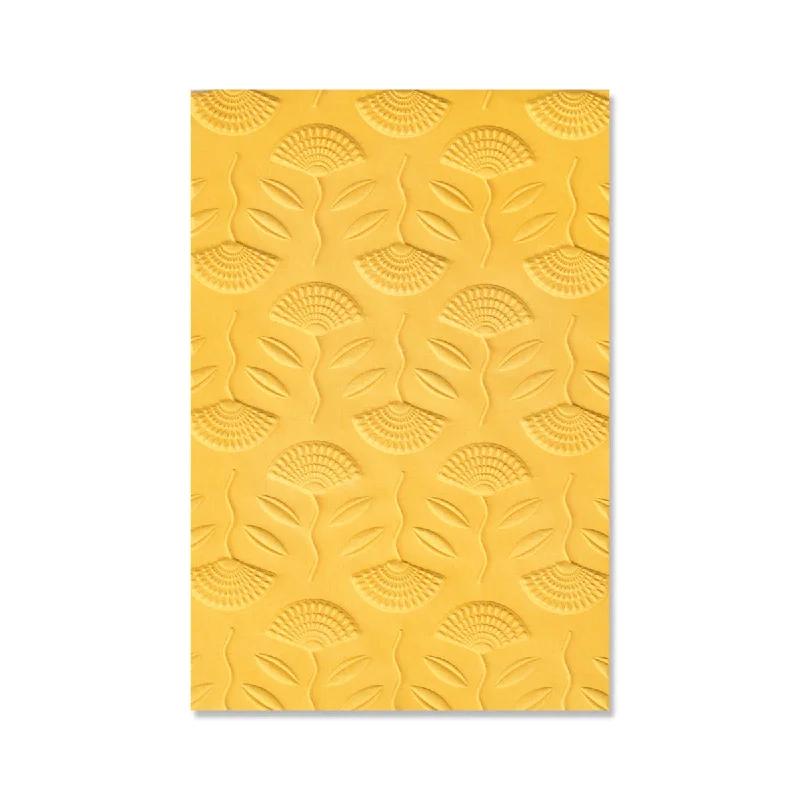 Sizzix 3-D Textured Impressions Embossing Folder - Quirky Florals