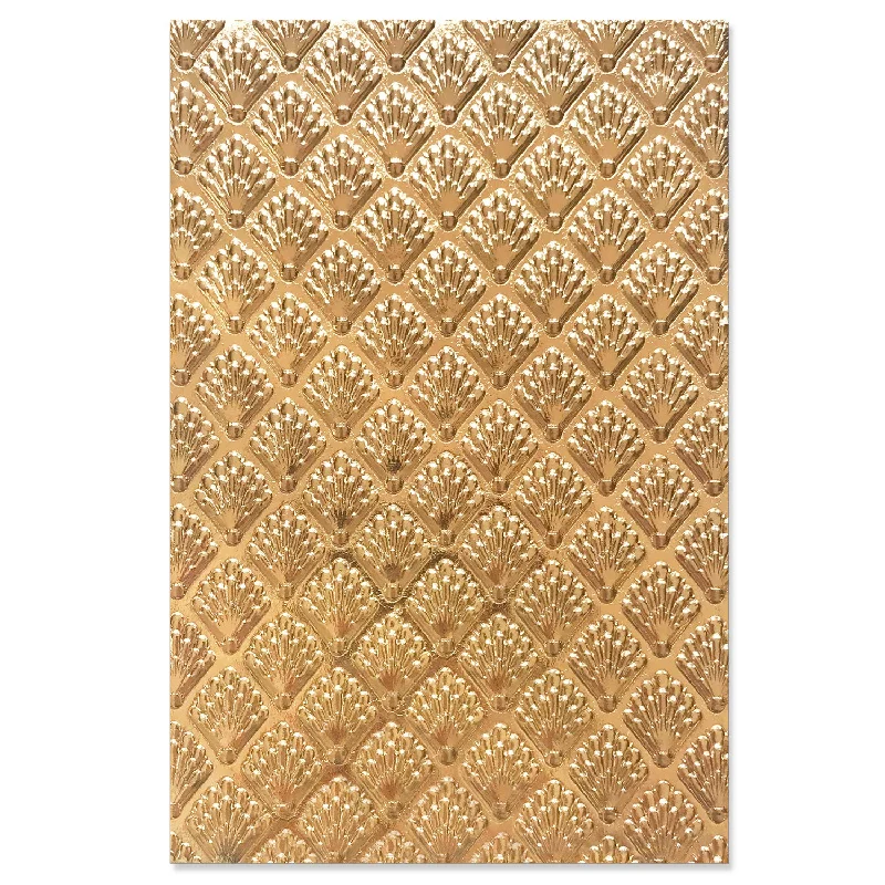 Sizzix 3-D Textured Impressions Embossing Folder - Shells