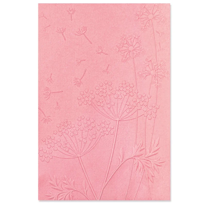 Sizzix 3-D Textured Impressions Embossing Folder - Summer Wishes