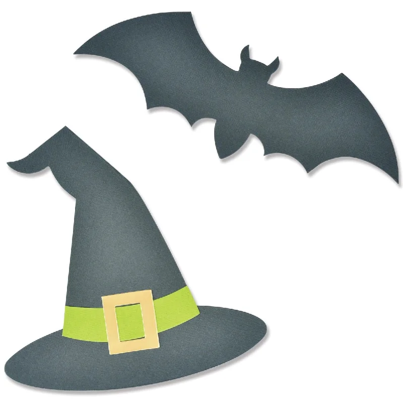 Sizzix Bigz Plus Die - Hat, Bat & Buckle