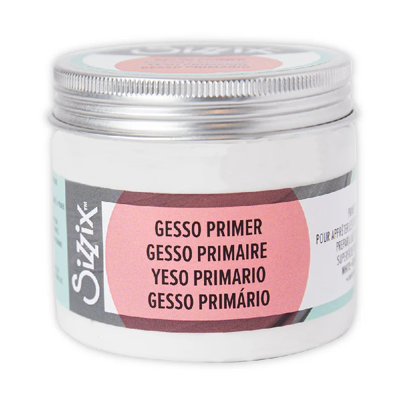 Sizzix Effectz - Gesso Primer, White, 150ml