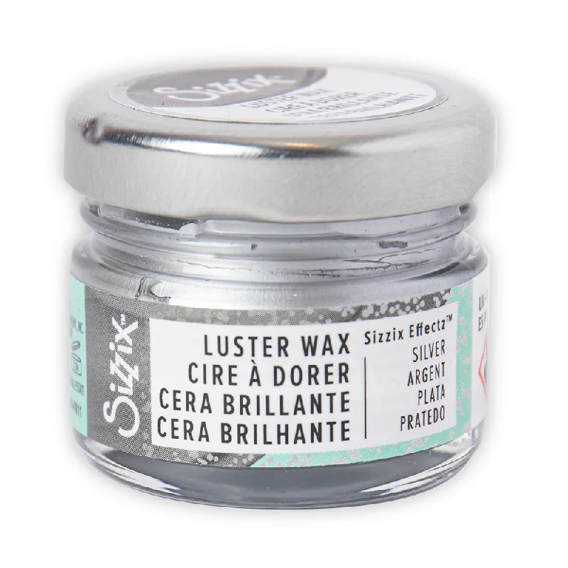 Sizzix Effectz - Luster Wax, Silver, 20ml