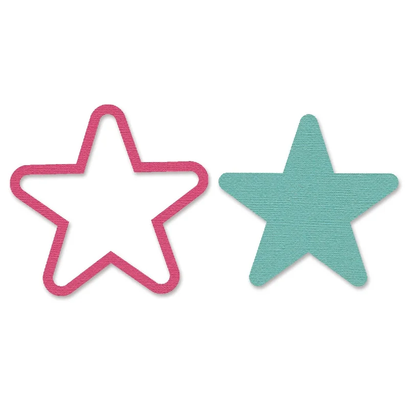 Sizzix Framelits Die Set 2PK - Star