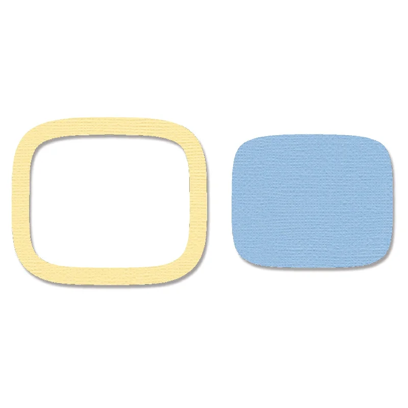 Sizzix Framelits Die Set - Rounded Square (2PK)