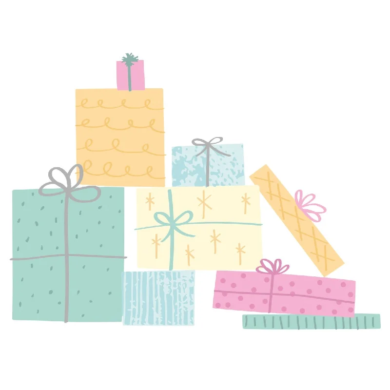 Sizzix Layered Clear Stamps Set 23PK - Giftwrap