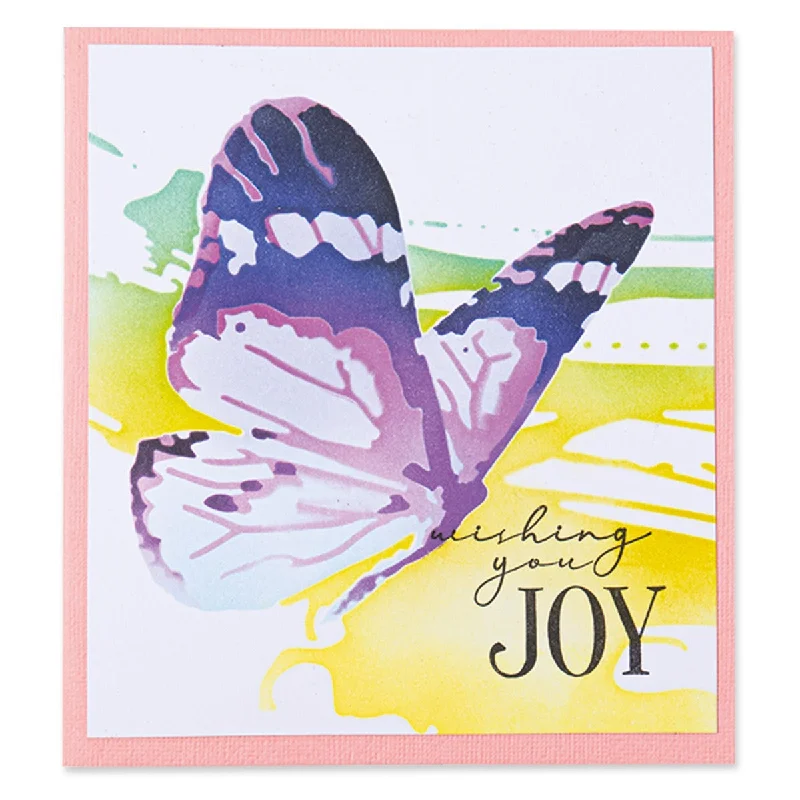 Sizzix Layered Stencils 4PK - Butterfly