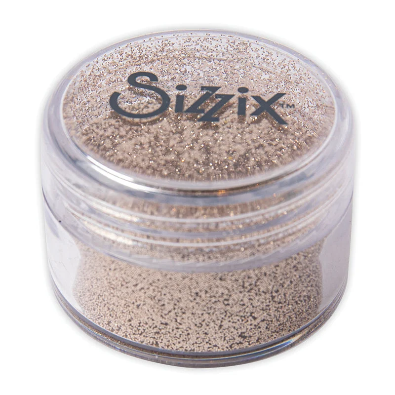 Sizzix Making Essential - Fine Biodegradable Glitter, Rose Gold, 12g