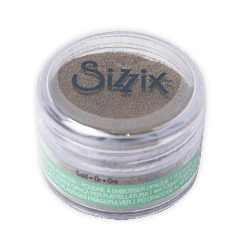 Sizzix Making Essential - Opaque Embossing Powder, Gold (12g)