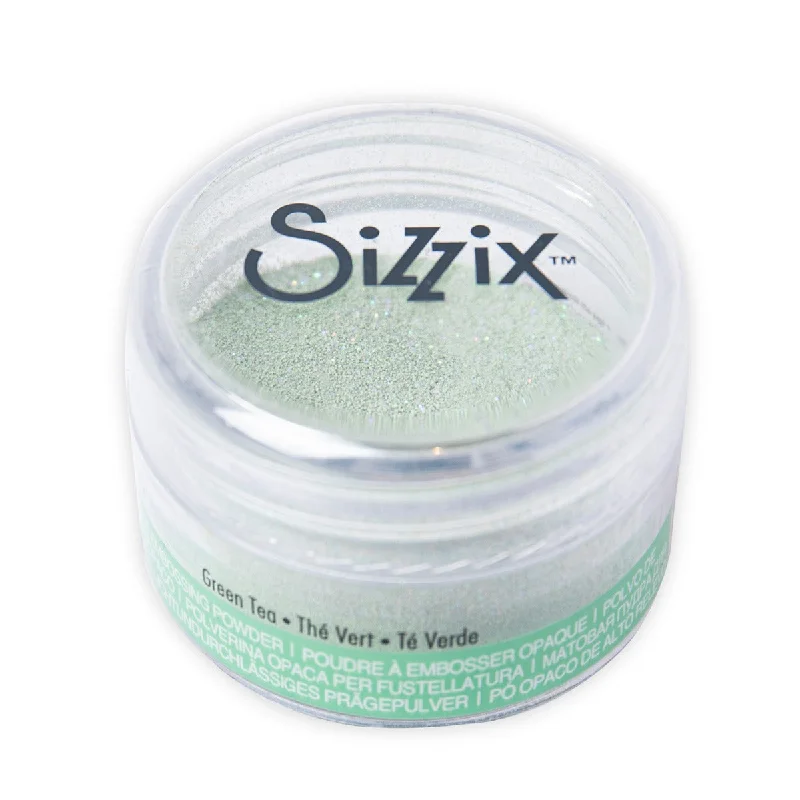 Sizzix Making Essential - Opaque Embossing Powder, Green Tea, 12g