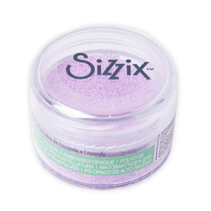 Sizzix Making Essential - Opaque Embossing Powder, Lavender Dust, 12g