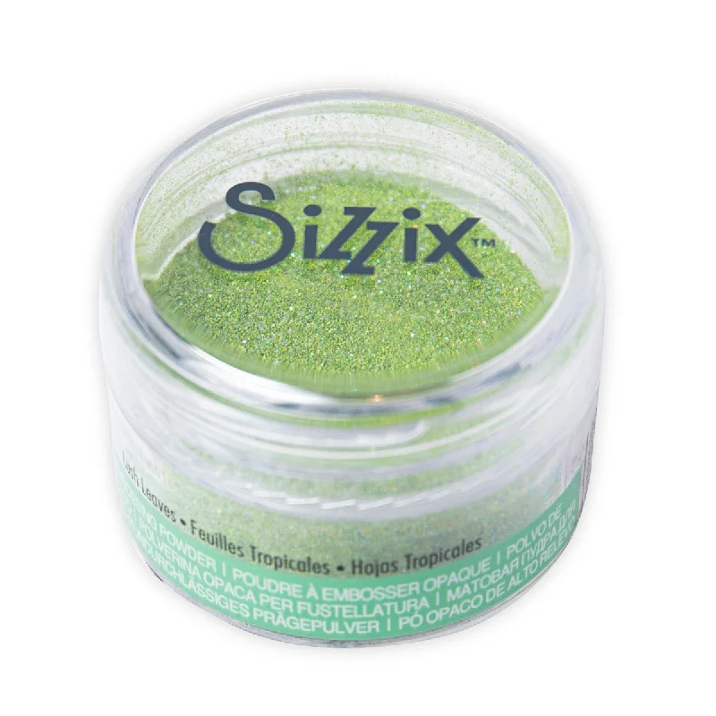 Sizzix Making Essential - Opaque Embossing Powder, Lush Leaves, 12g