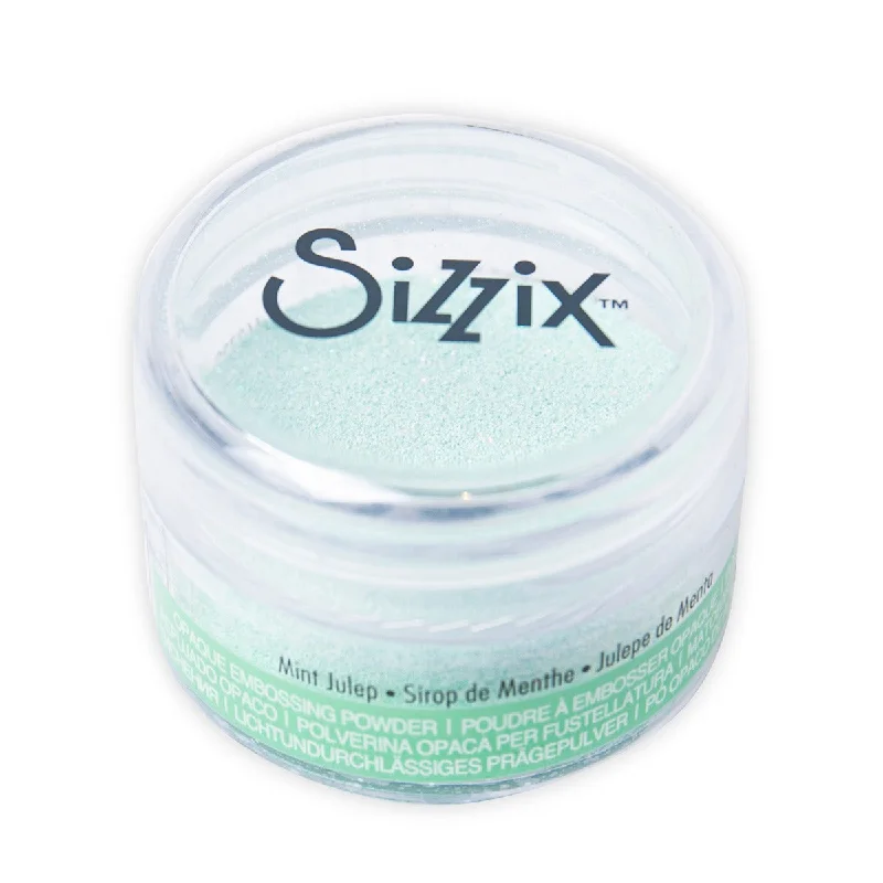 Sizzix Making Essential - Opaque Embossing Powder, Mint Julep, 12g