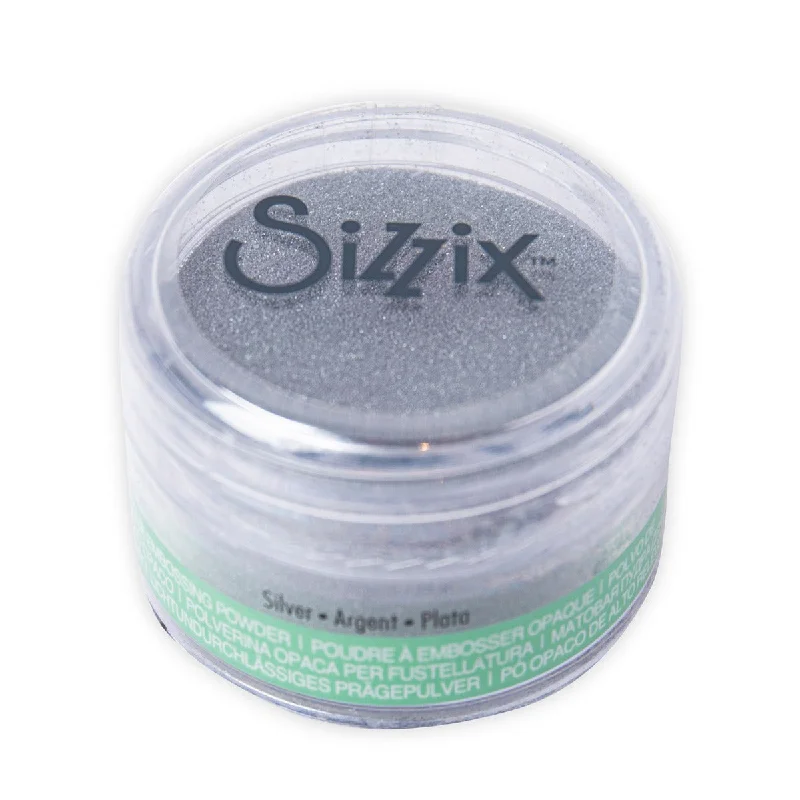 Sizzix Making Essential - Opaque Embossing Powder, Silver, 12g