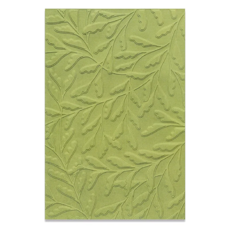 Sizzix Multi-Level Textured Impressions Embossing Folder - Delicate Leaves