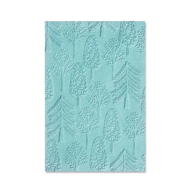 Sizzix Multi-Level Textured Impressions Embossing Folder - Forest