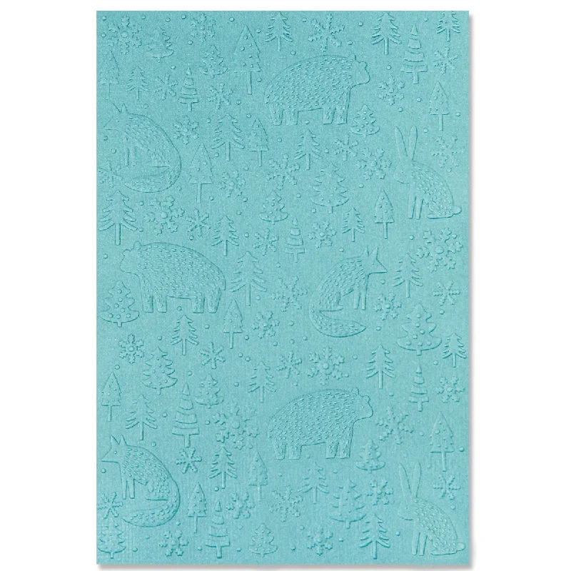 Sizzix Multi-Level Textured Impressions Embossing Folder - Nordic Pattern