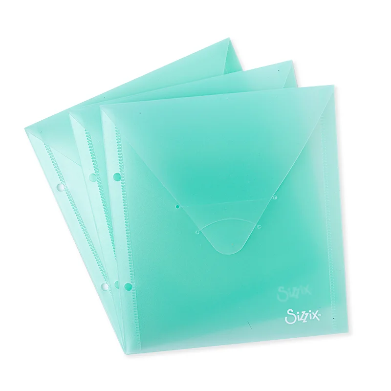 Sizzix Storage - Die Storage Envelopes, Mint Julep