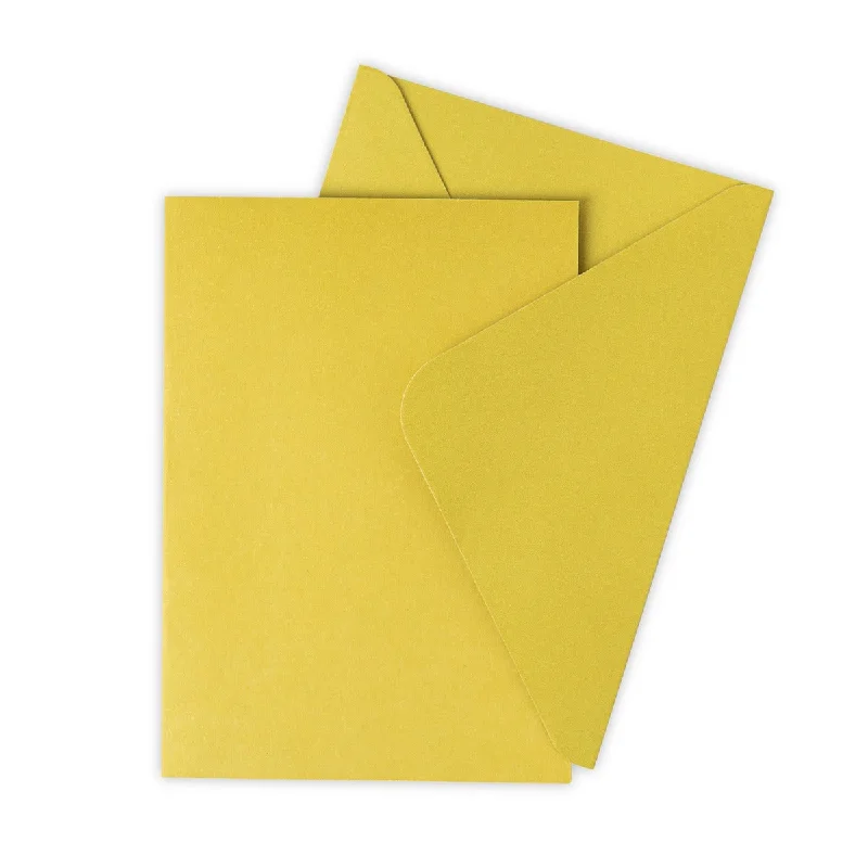 Sizzix Surfacez - Card & Envelope Pack, A6, Mistletoe Green, 10PK