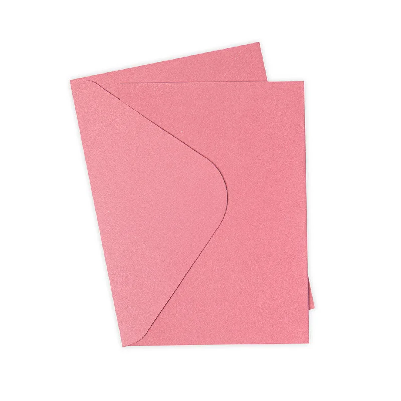 Sizzix Surfacez - Card & Envelope Pack, A6, Rose, 10PK