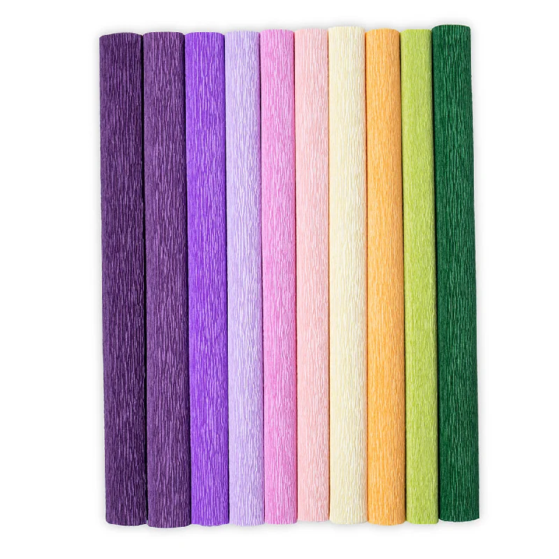 Sizzix Surfacez - Crepe Paper, 12" x 24", Serenity, 10 Sheets