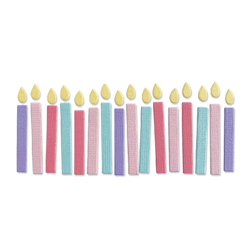 Sizzix Thinlits Die - Birthday Candles