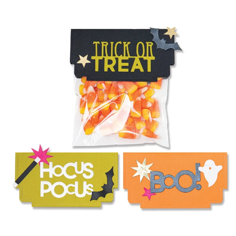 Sizzix Thinlits Die Set 10PK - Halloween Toppers