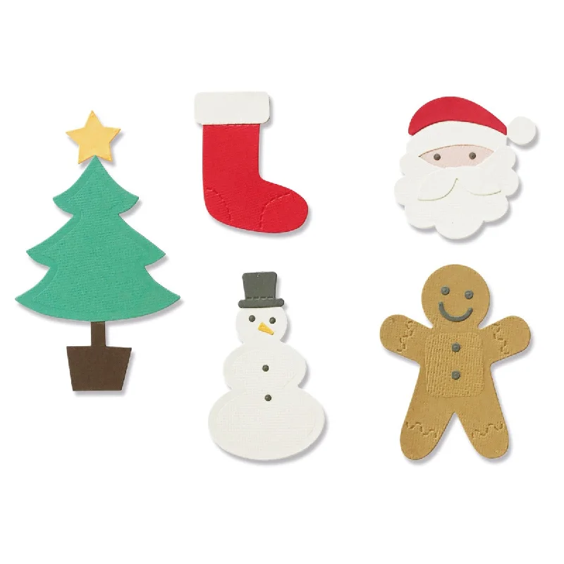 Sizzix Thinlits Die Set 13PK - Basic Christmas Shapes