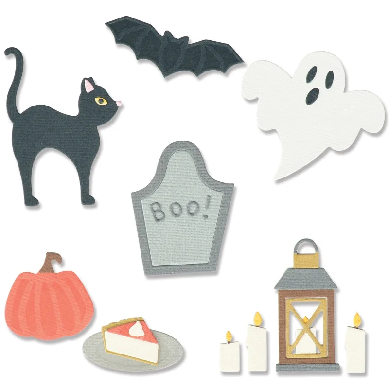 Sizzix Thinlits Die Set 14PK - Halloween Motifs