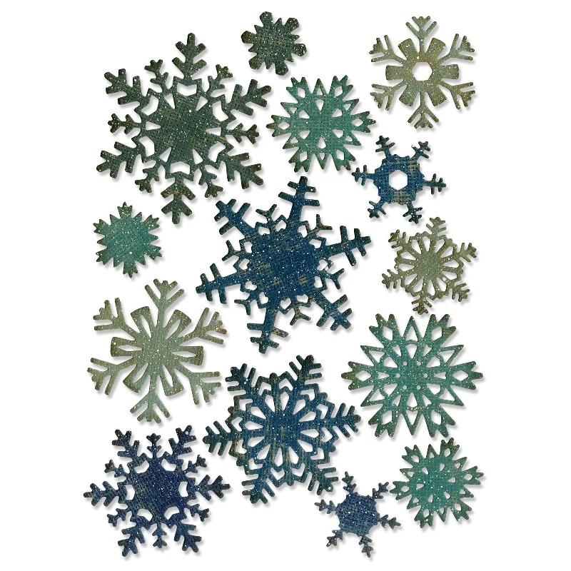 Sizzix Thinlits Die Set 14PK - Paper Snowflakes, Mini by Tim Holtz