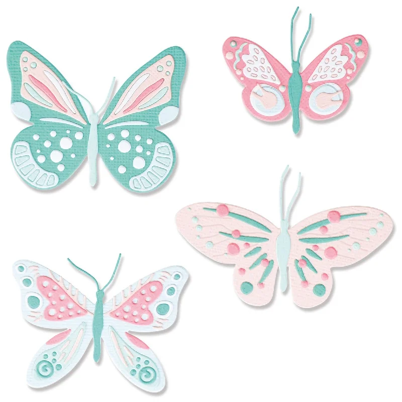 Sizzix Thinlits Die Set 29PK - Patterned Butterflies