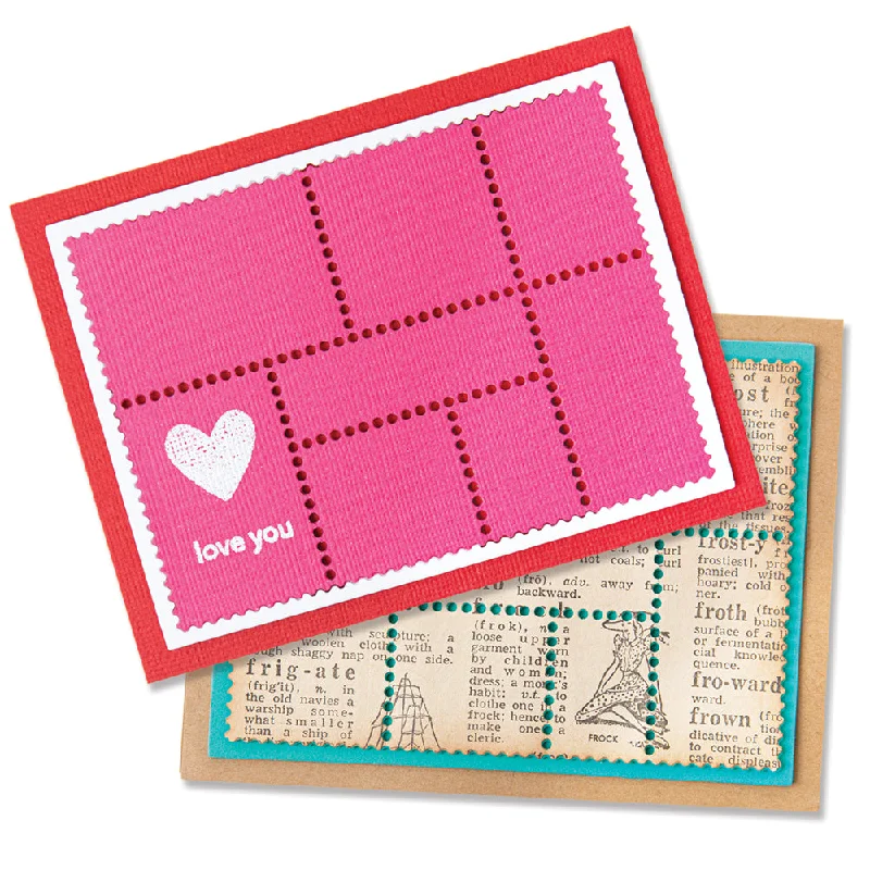 Sizzix Thinlits Die Set 2PK - Snail Mail by Eileen Hull