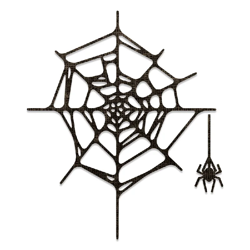 Sizzix Thinlits Die Set 2PK - Spider Web by Tim Holtz