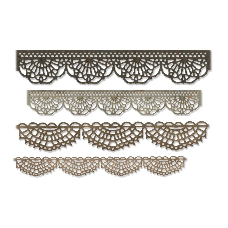 Sizzix Thinlits Die Set 4PK - Crochet by Tim Holtz