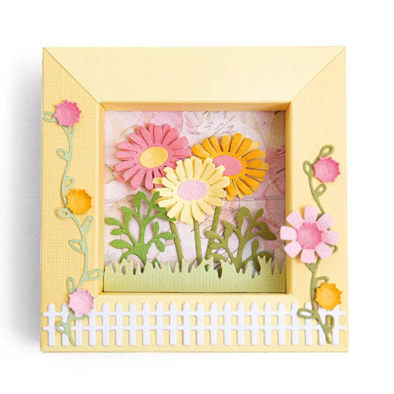 Sizzix Thinlits Die Set 7PK - Shadow Box Frames #1 by Eileen Hull