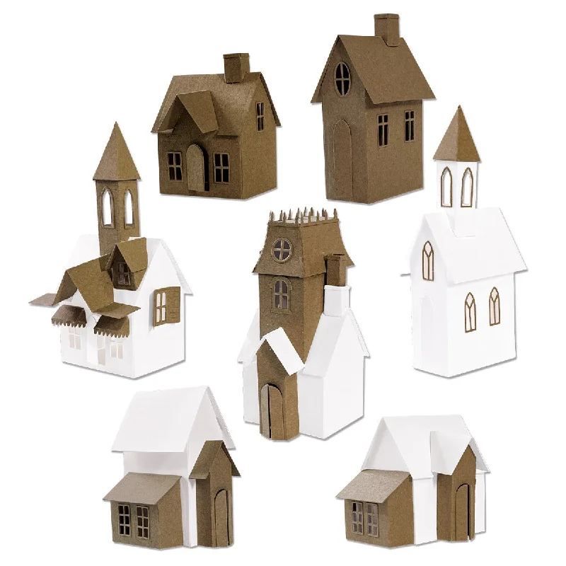 Sizzix Thinlits Dies Village Collection by Tim Holtz