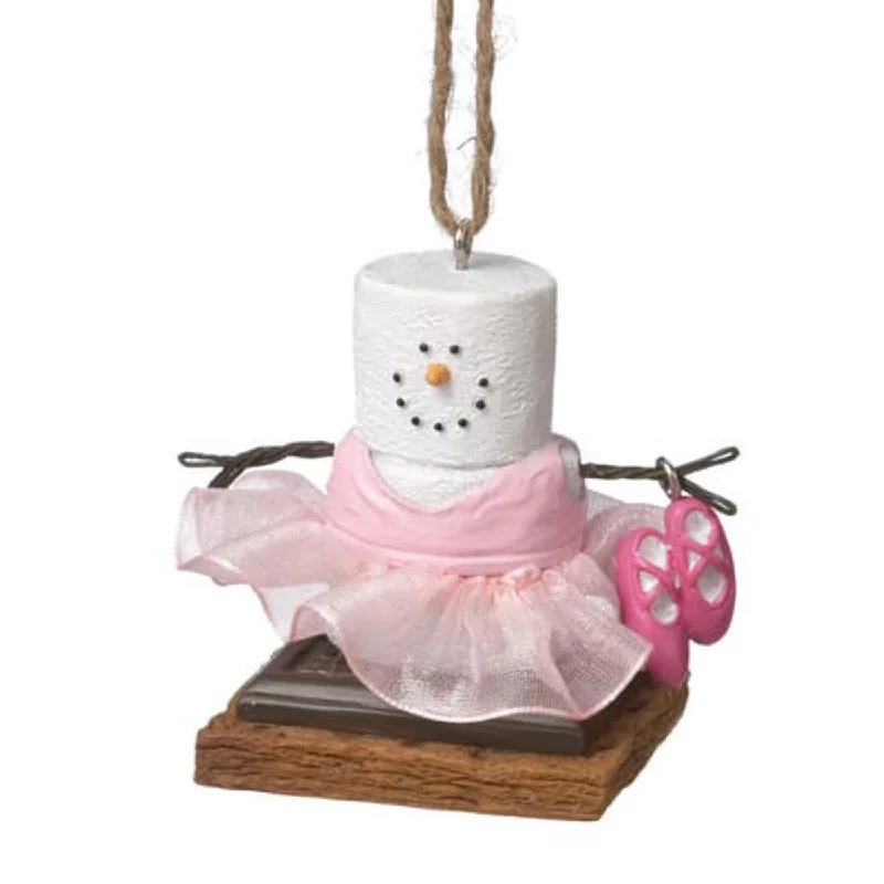 S'mores Ballerina Ornament