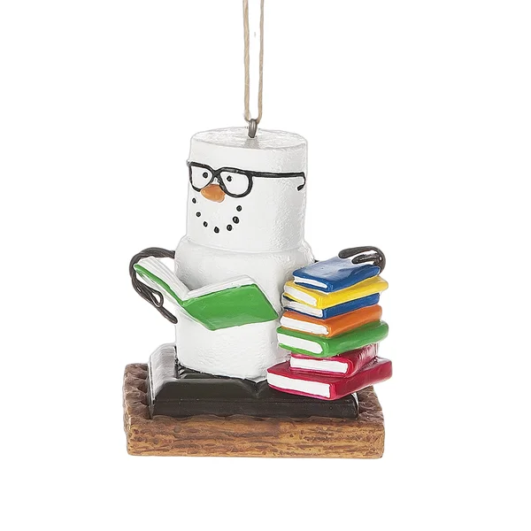 S'mores Book Club Ornament