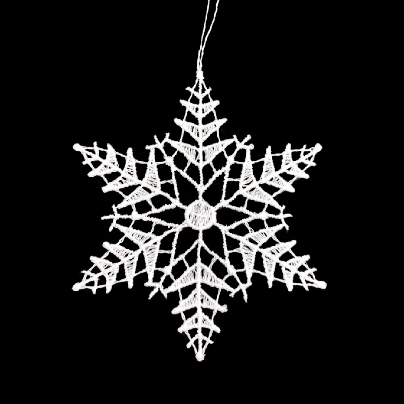 Snow Star #6 Ornament by StiVoTex Vogel