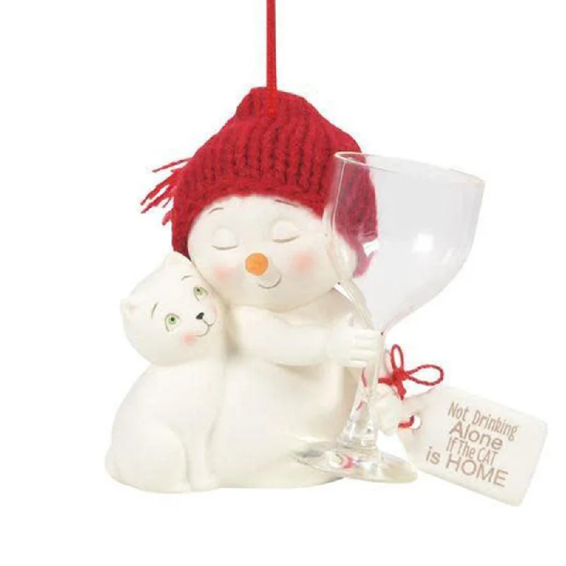 Snowpinion: Not Drinking Alone Ornament