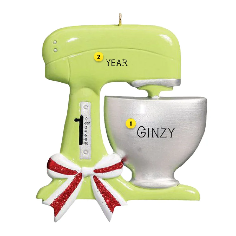 Personalized Stand Mixer Ornament