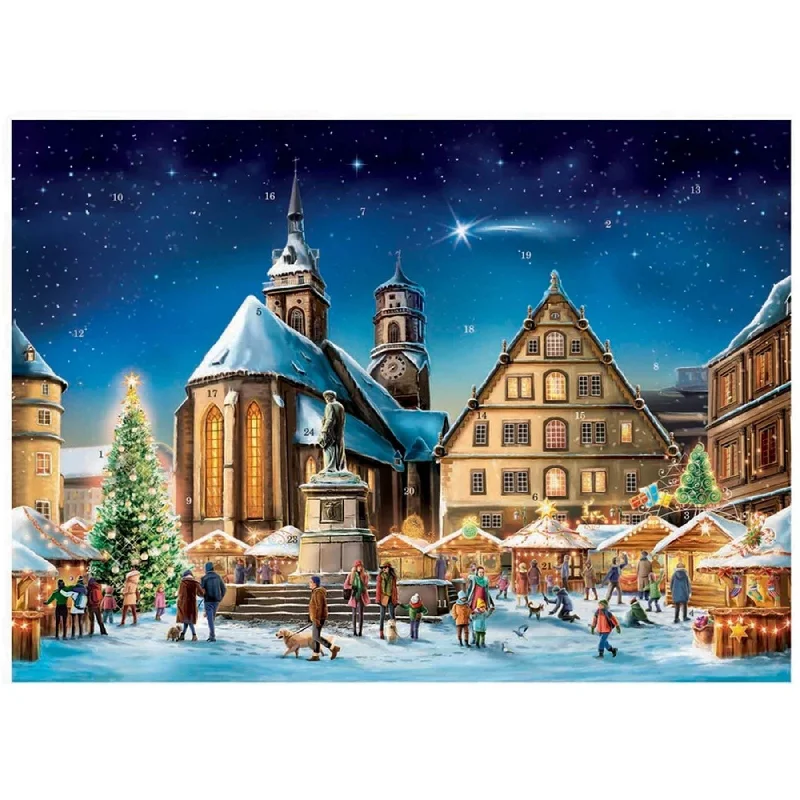 Stuttgart Kristkindlmart Advent Calendar by Richard Sellmer Verlag