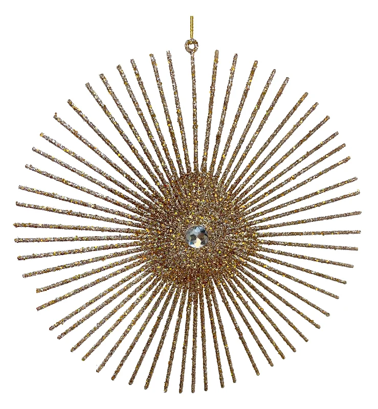 Sun Ornament Champagne 20cm