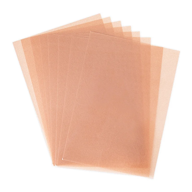 Surfacez - Metallic Shrink Plastic - Rose Gold, 8 Sheets