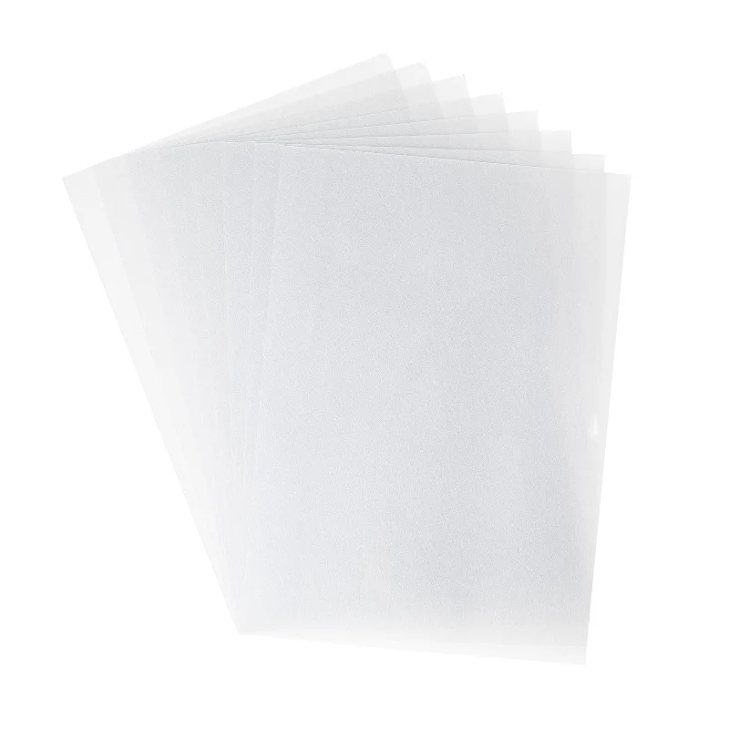 Surfacez - Metallic Shrink Plastic - Silver, 8 Sheets