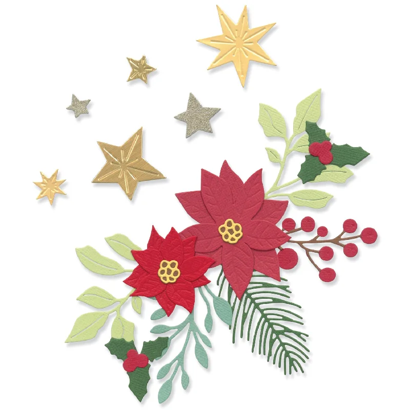 Thinlits Die Set 14PK - Festive Foliage